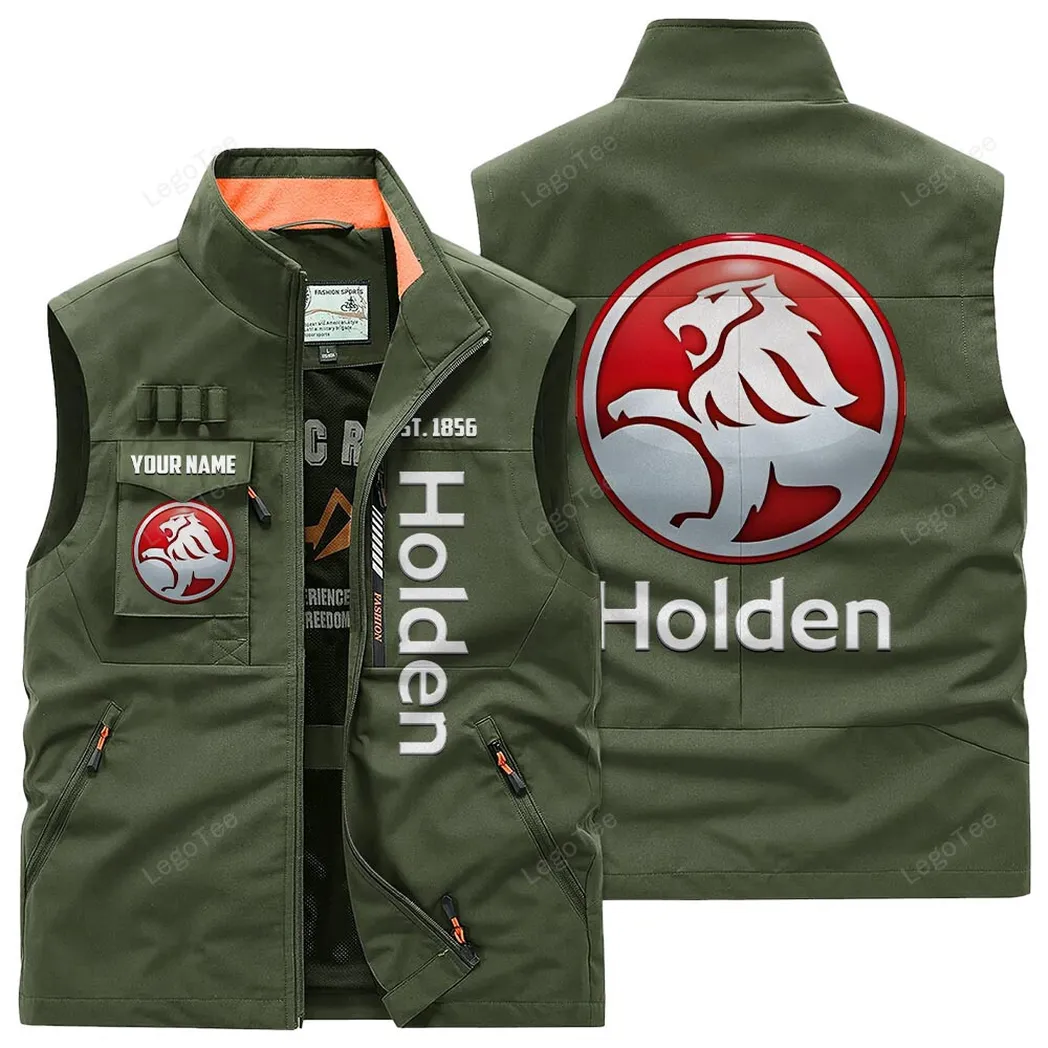Holden Outdoor Sleeveless Vest, Gift For Holden Lovers, Gift For Him, Husband, Boyfriend - Army Green CAR132021325949-1