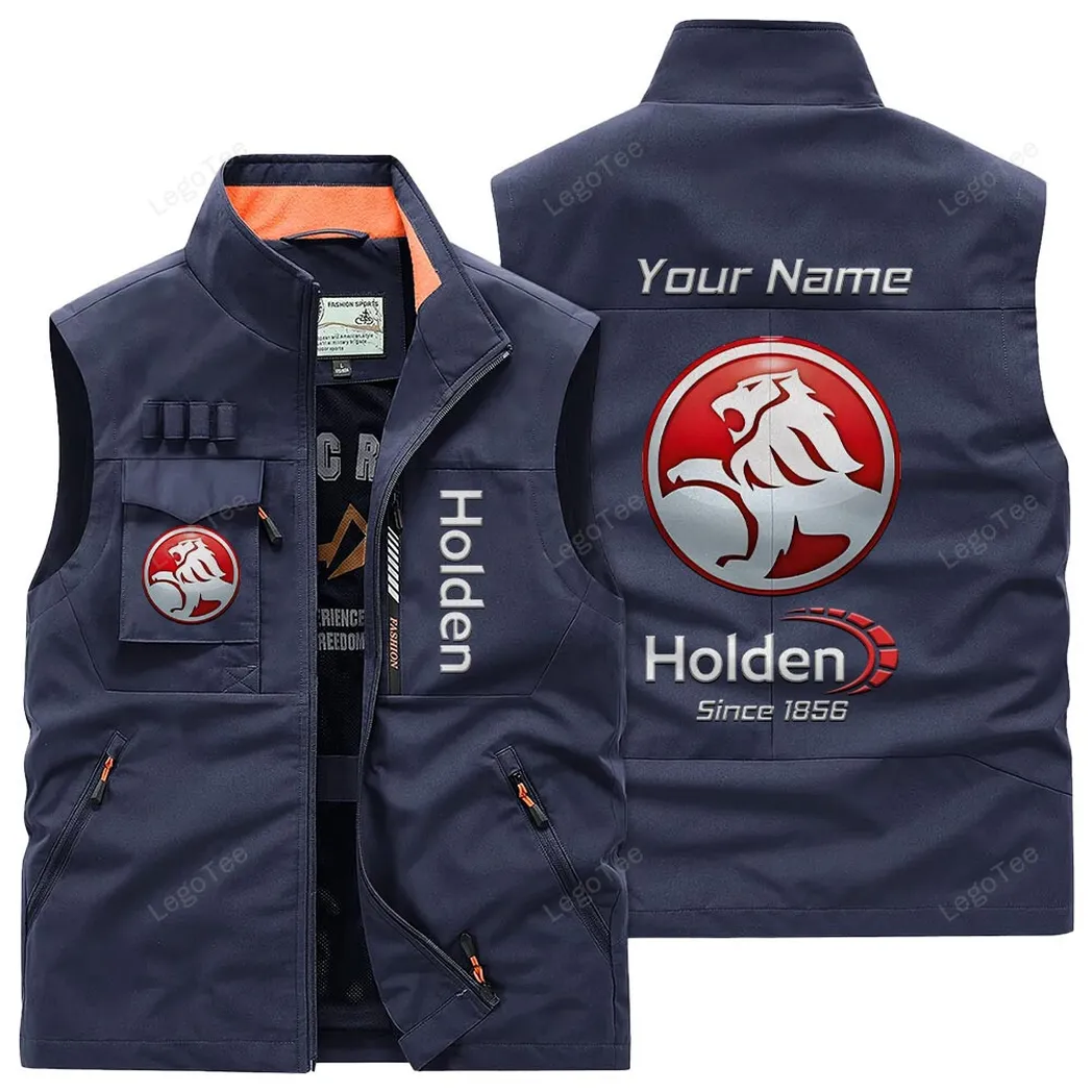 Holden Outdoor Sleeveless Vest, Gift For Holden Lovers, Gift For Him, Husband, Boyfriend - Navy CAR131021325723-5