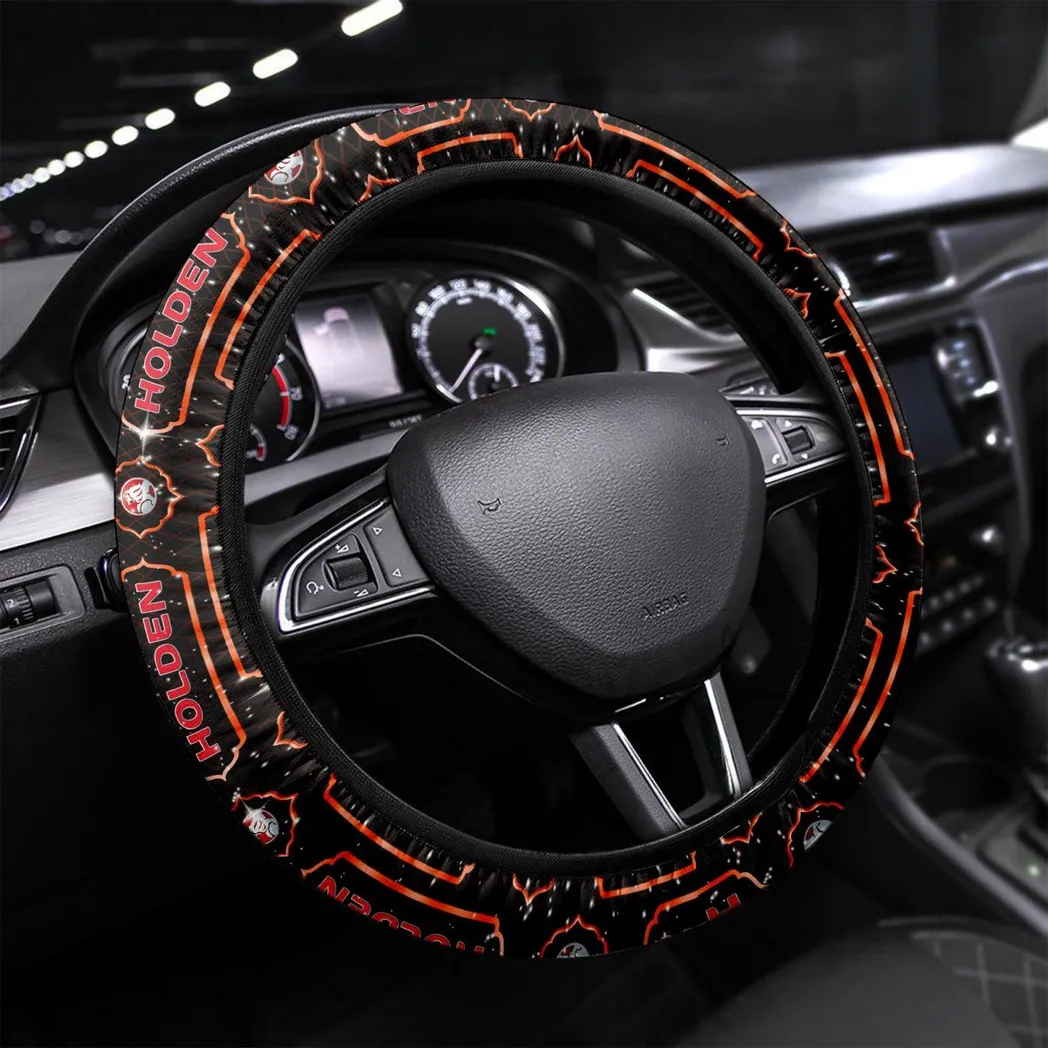 Holden Steering Wheel Cover, Personalized Gifts For Him, Boyfriend, Husband - Orange CAR55021425282