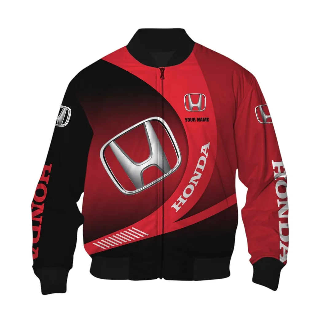 Honda Bomber Jacket, Gift For Honda Lovers, Gift For Him, Husband, Boyfriend CAR7402222527