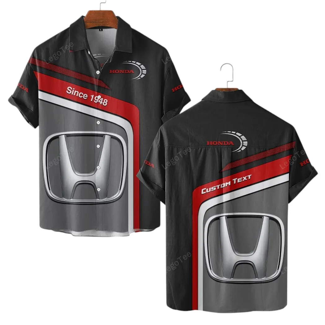 Honda Hawaiian Shirt For Men, Gift For Honda Lovers, Gift For Him, Husband, Boyfriend CAR11103032531