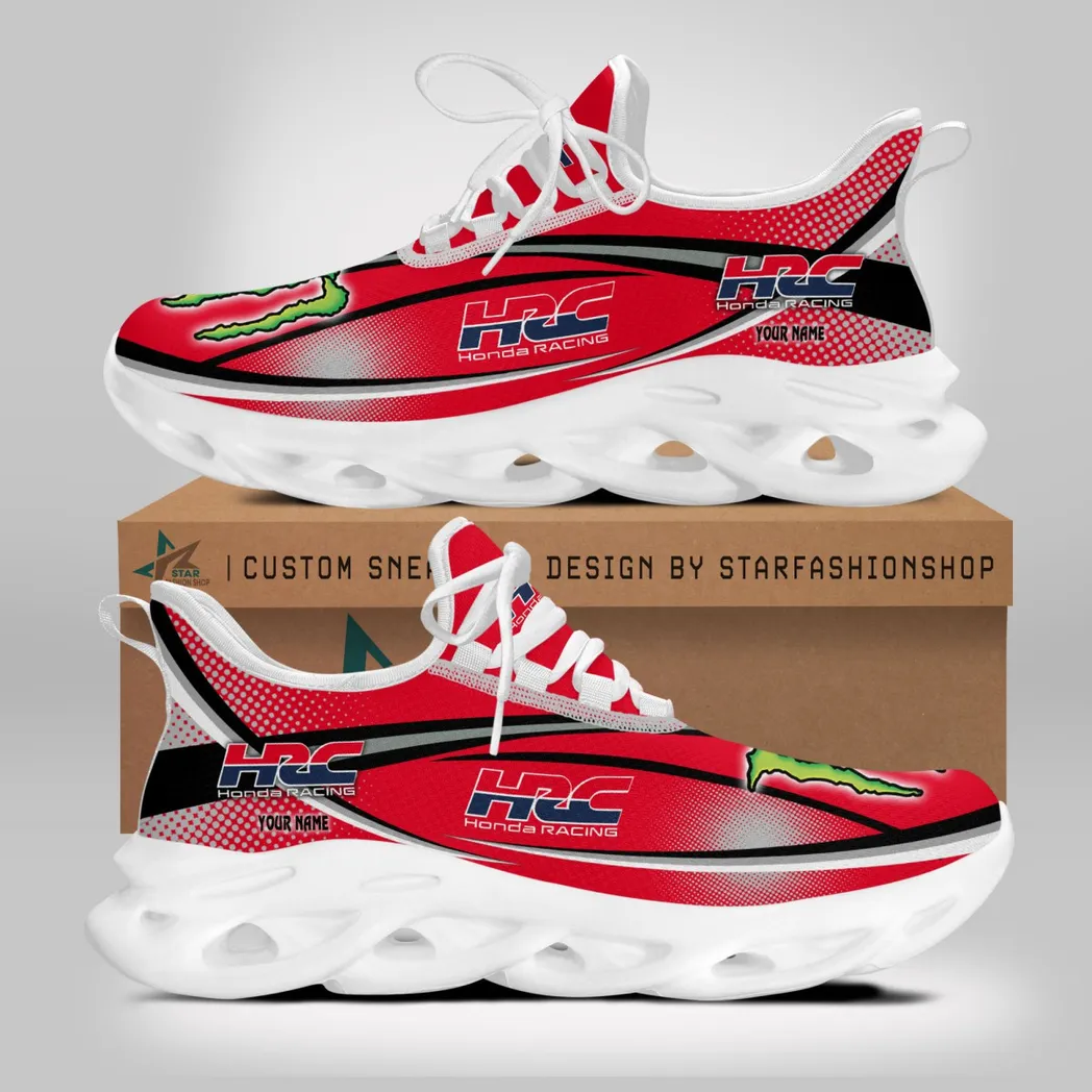 Honda HRC Running Shoes, Gift For Honda HRC Lovers, Gift For Him, Husband, Boyfriend CAR79022425059 - White