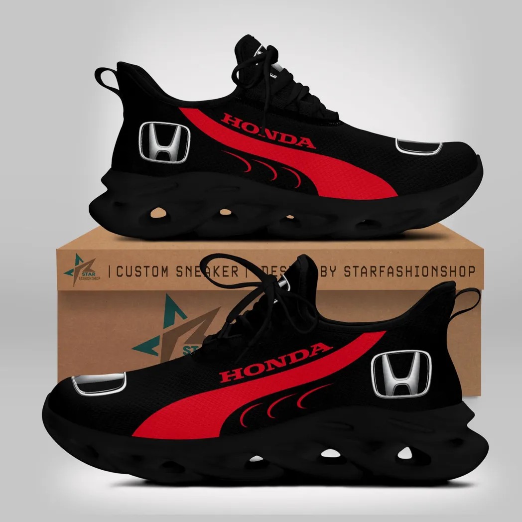 Honda Max Soul Shoes, Gift For Honda Lovers, Gift For Him, Husband, Boyfriend CAR7802242534 - Black