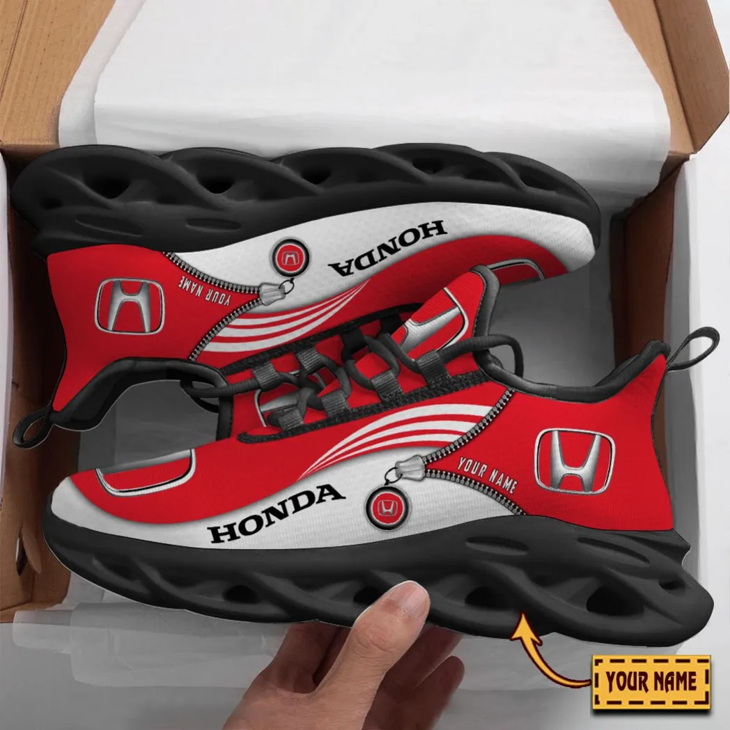 Honda Running Shoes, Gift For Honda Lovers, Gift For Him Husband, Boyfriend CAR8502242529 - Black
