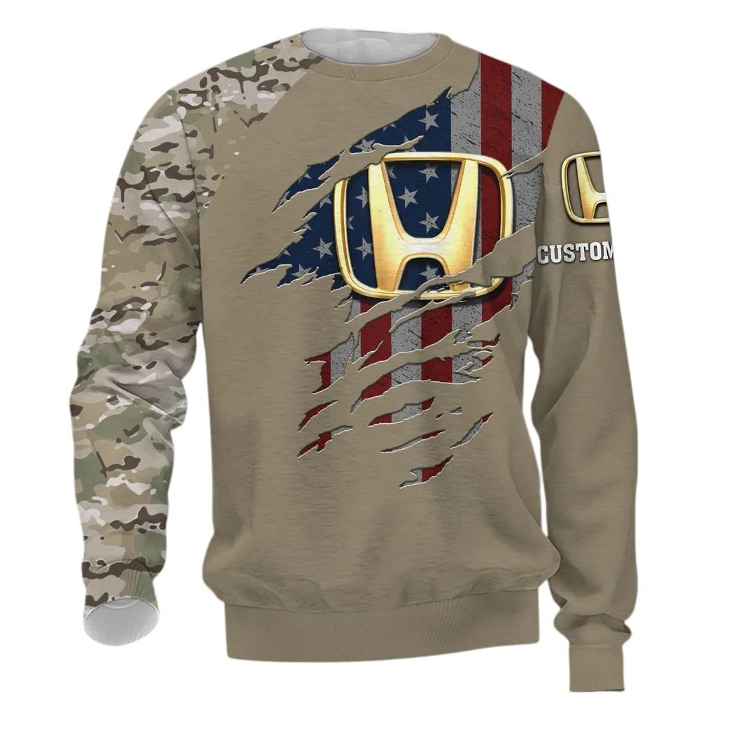 Honda Sweatshirt, Gift For Honda Lovers, Gift For Him, Husband, Boyfriend CAR46021725040-5