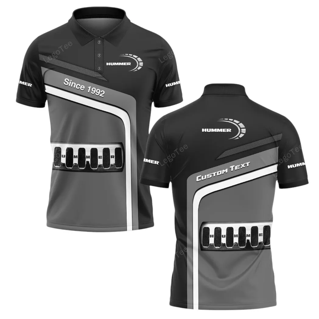 Hummer Polo Shirt, Gift For Hummer Lovers, Gift For Him, Husband, Boyfriend CAR11103032533