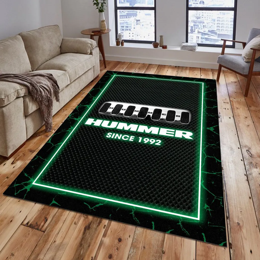 Hummer Rug, Gift For Hummer Lovers, Gift For Him, Husband, Boyfriend CAR5202192531 - Green