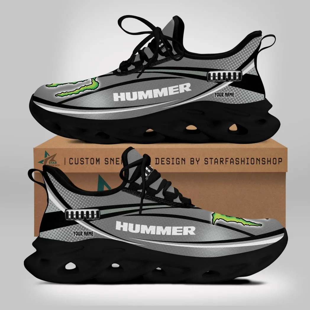 Hummer Running Shoes, Gift For Hummer Lovers, Gift For Him, Husband, Boyfriend CAR79022425062 - Black
