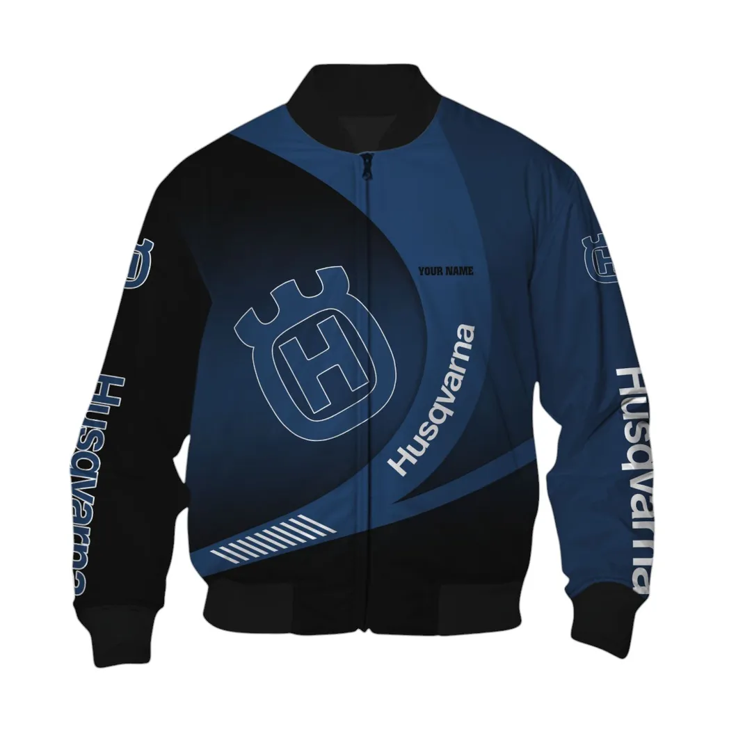 Husqvarna Bomber Jacket, Gift For Husqvarna Lovers, Gift For Him, Husband, Boyfriend CAR7402222528