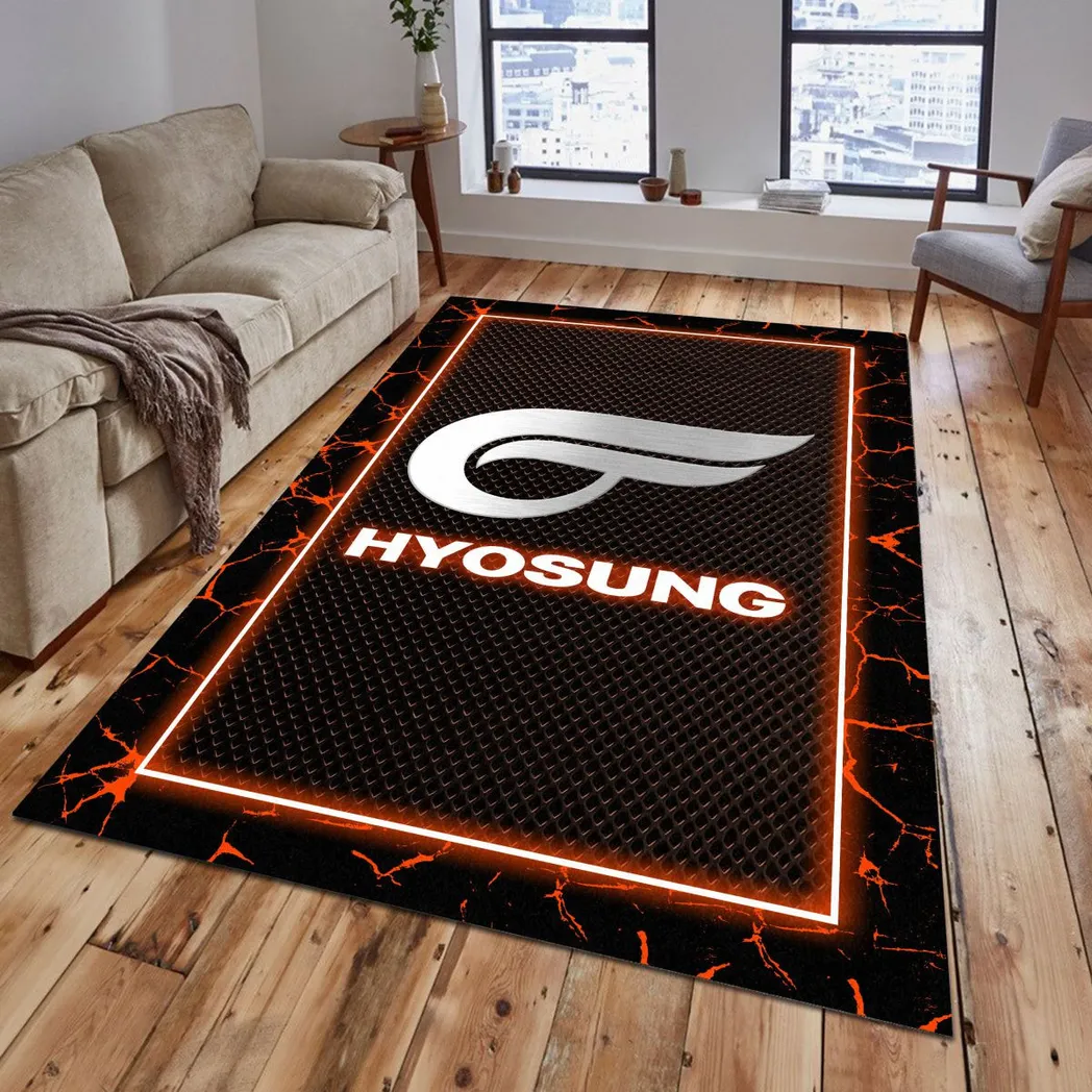 Hyosung Rug, Gift For Hyosung Lovers, Gift For Him, Husband, Boyfriend CAR5202192532 - Orange