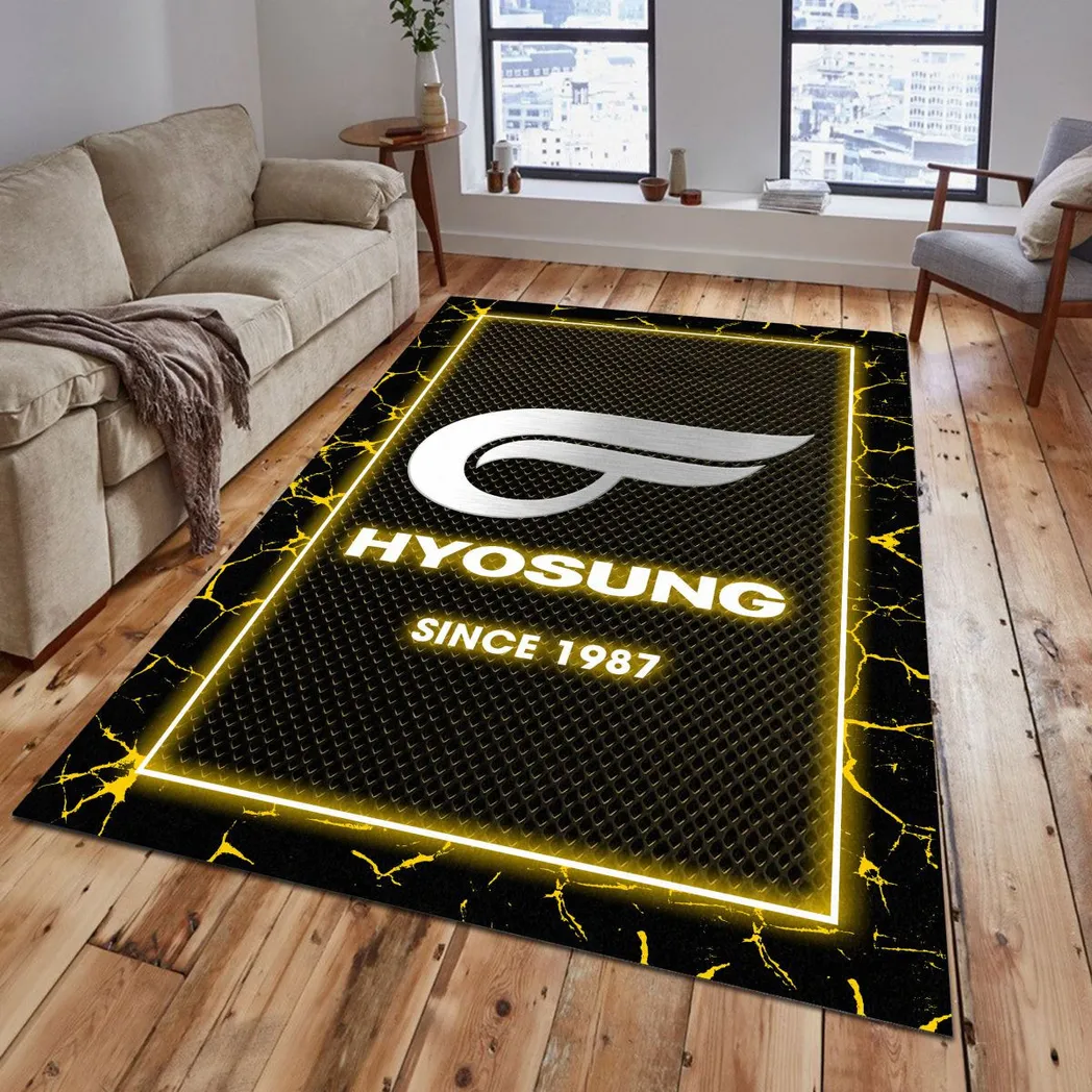 Hyosung Rug, Gift For Hyosung Lovers, Gift For Him, Husband, Boyfriend CAR5202192532 - Yellow