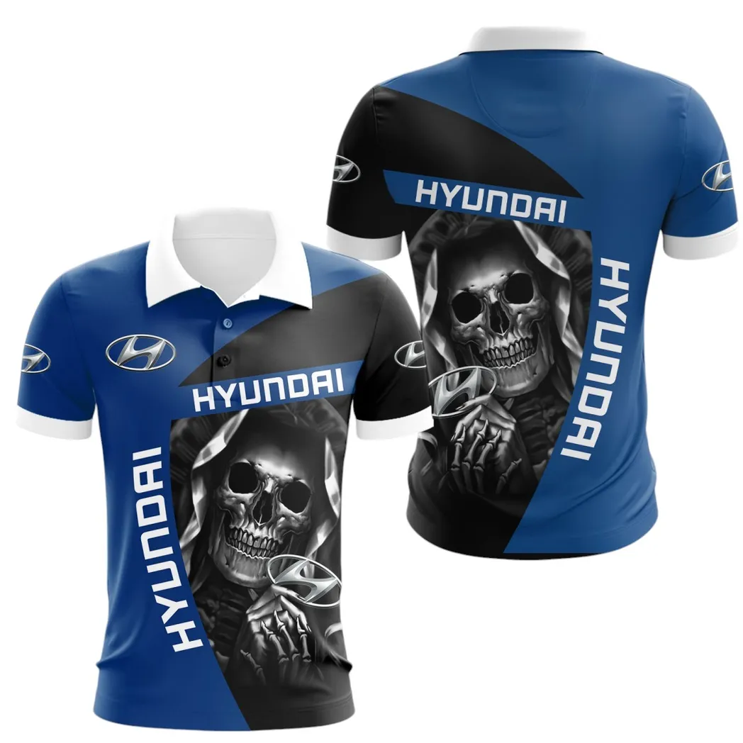 Hyundai Polo Shirt, Gift For Hyundai Lovers, Gift For Him, Husband, Boyfriend CAR6702212526