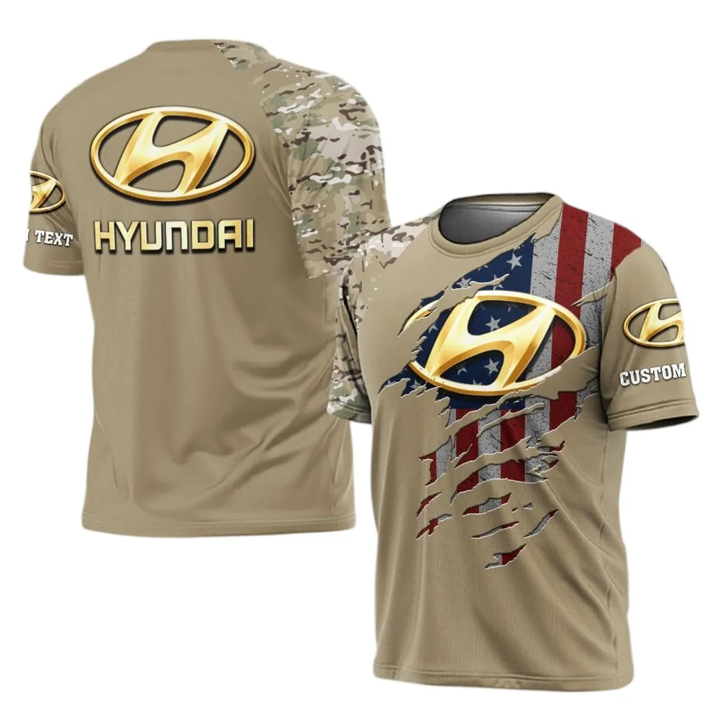 Hyundai T-Shirt, Gift For Hyundai Lovers, Gift For Him, Husband, Boyfriend CAR46021725045-1