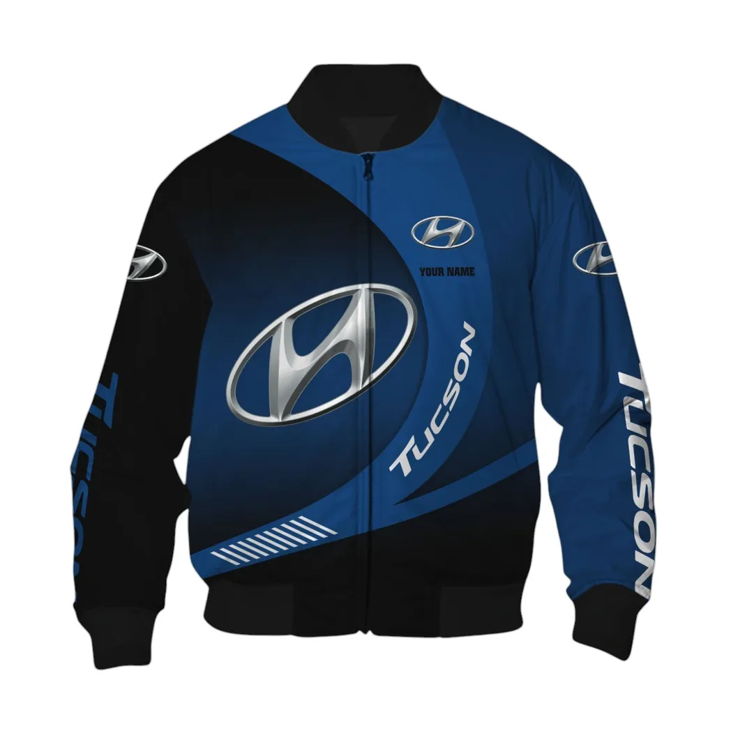 Hyundai Tucson Bomber Jacket, Gift For Hyundai Tucson Lovers, Gift For Him, Husband, Boyfriend CAR7402222529