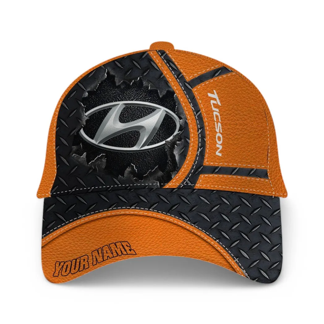 Hyundai Tucson Classic Cap, Gift For Hyundai Tucson Lovers, Gift For Him, Husband, Boyfriend - Orange CAR49021825030-5