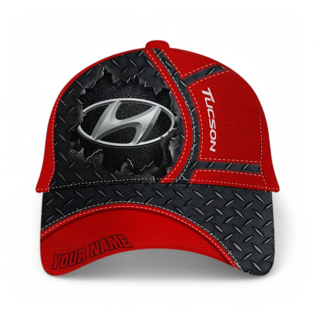 Hyundai Tucson Classic Cap, Gift For Hyundai Tucson Lovers, Gift For Him, Husband, Boyfriend - Red CAR49021825030-6