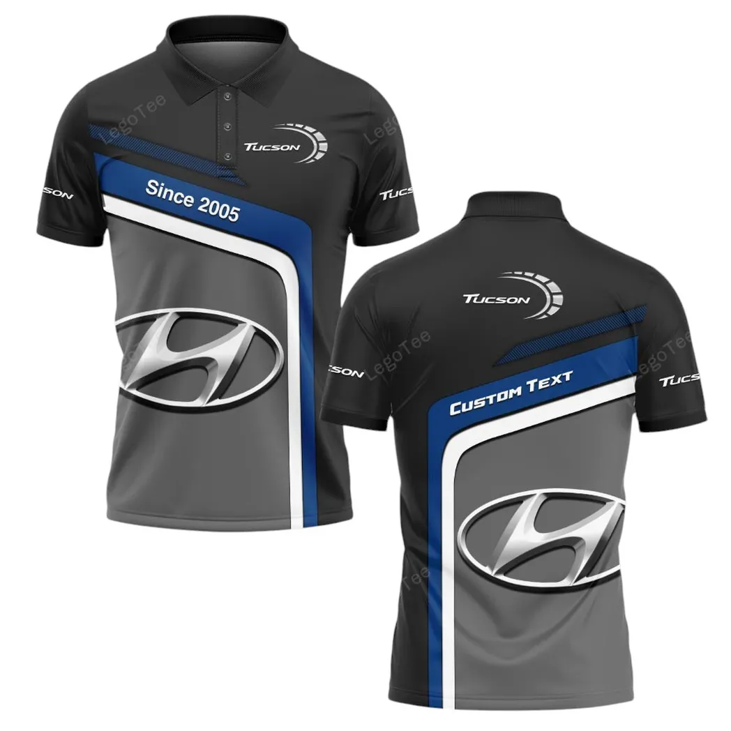Hyundai Tucson Polo Shirt, Gift For Hyundai Tucson Lovers, Gift For Him, Husband, Boyfriend CAR11103032535