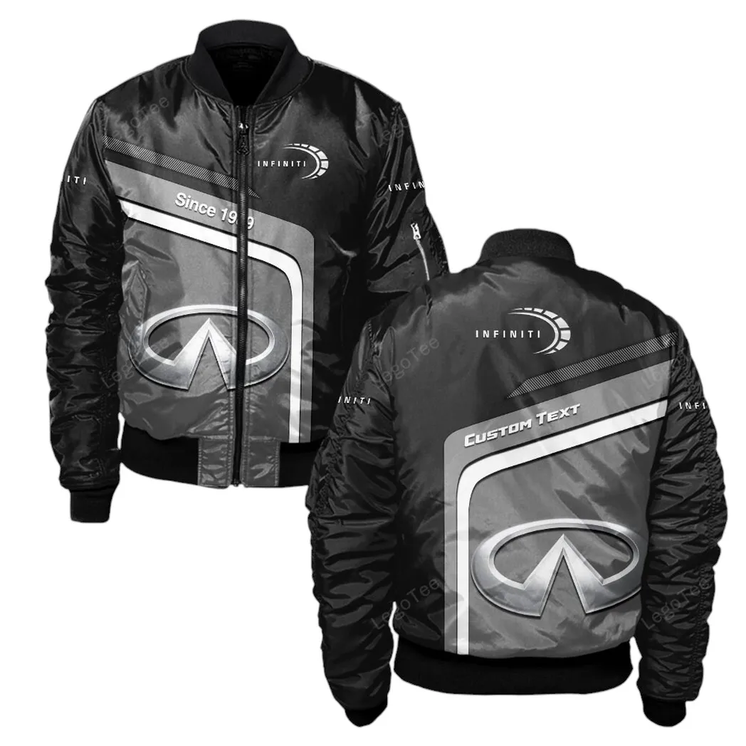Infiniti Bomber Jacket, Gift For Infiniti Lovers, Gift For Him, Husband, Boyfriend CAR11103032536