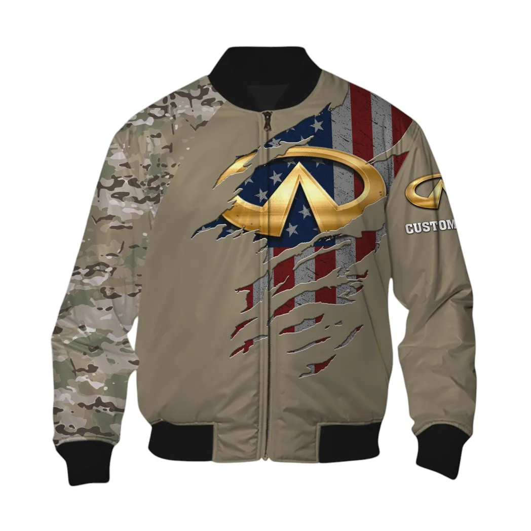 Infiniti Bomber Jacket, Gift For Infiniti Lovers, Gift For Him, Husband, Boyfriend CAR46021725047-6