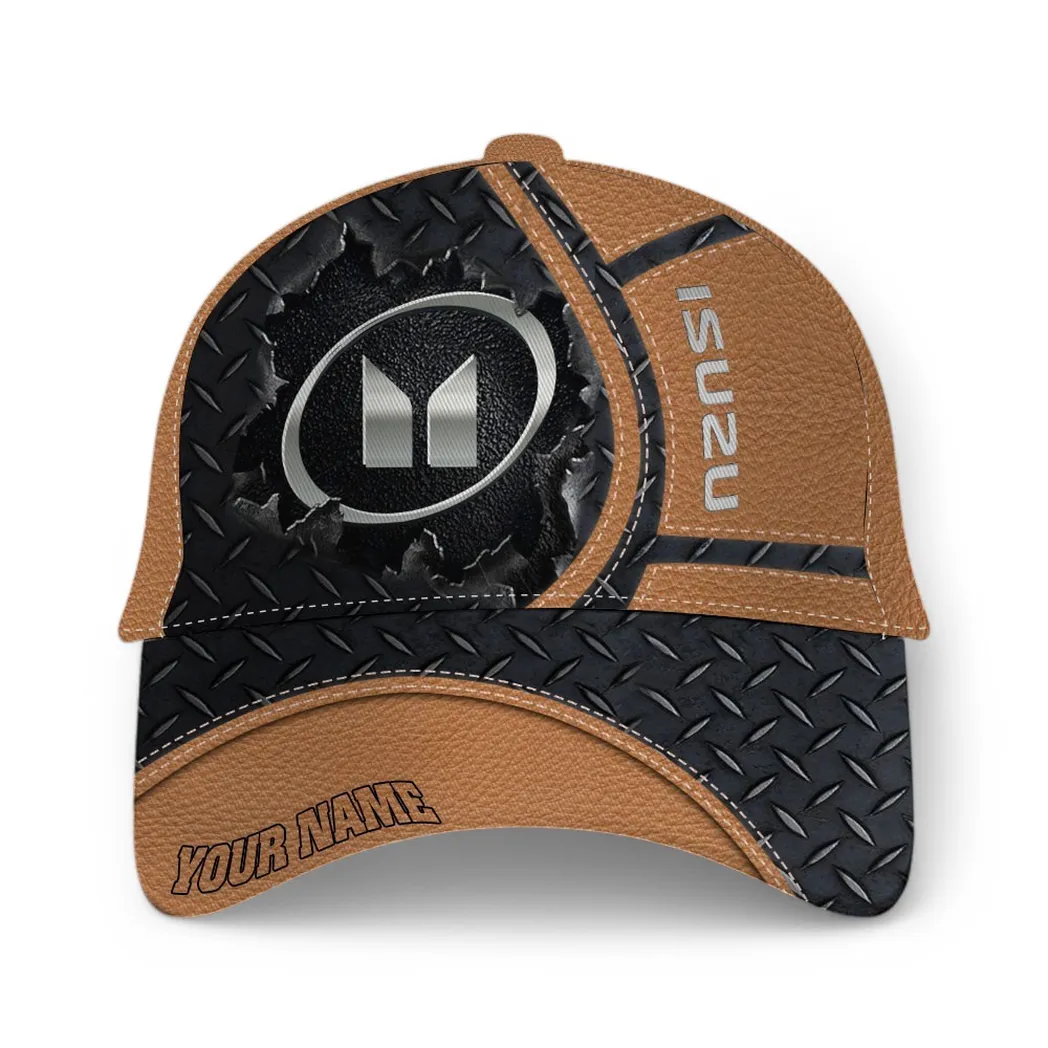 Isuzu Classic Cap, Gift For Isuzu Lovers, Gift For Him, Husband, Boyfriend - Brown CAR49021825033-3