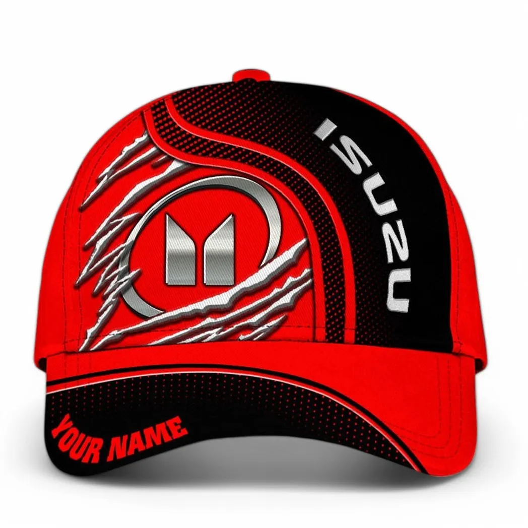 Isuzu Classic Cap, Gift For Isuzu Lovers, Gift For Him, Husband, Boyfriend CAR50021825045 - Black