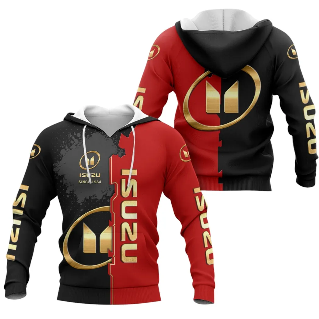 Isuzu Hoodie, Gift For Isuzu Lovers, Gift For Him, Husband, Boyfriend CAR44021725042-2