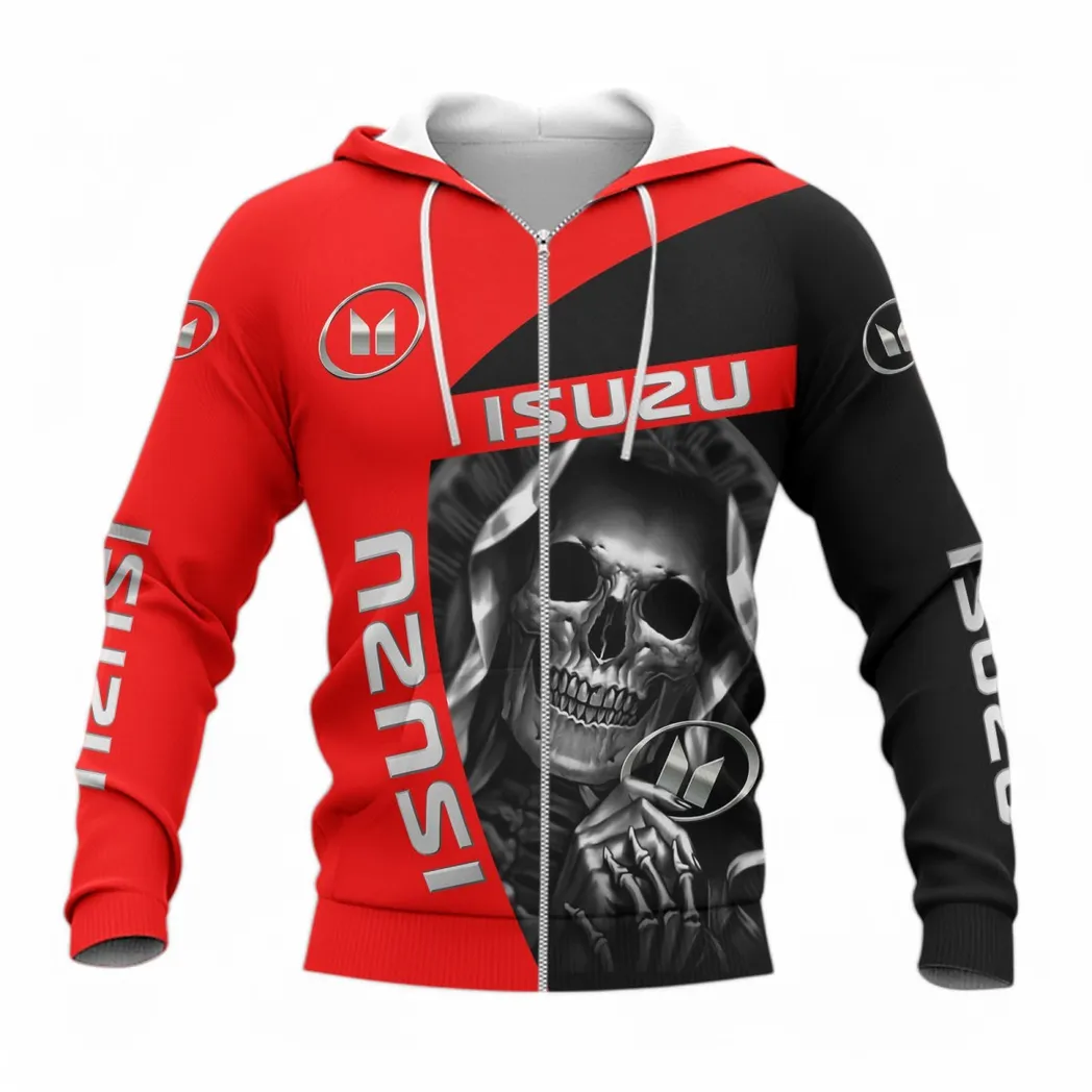 Isuzu Zipper Hoodie, Gift For Isuzu Lovers, Gift For Him, Husband, Boyfriend CAR6702212551
