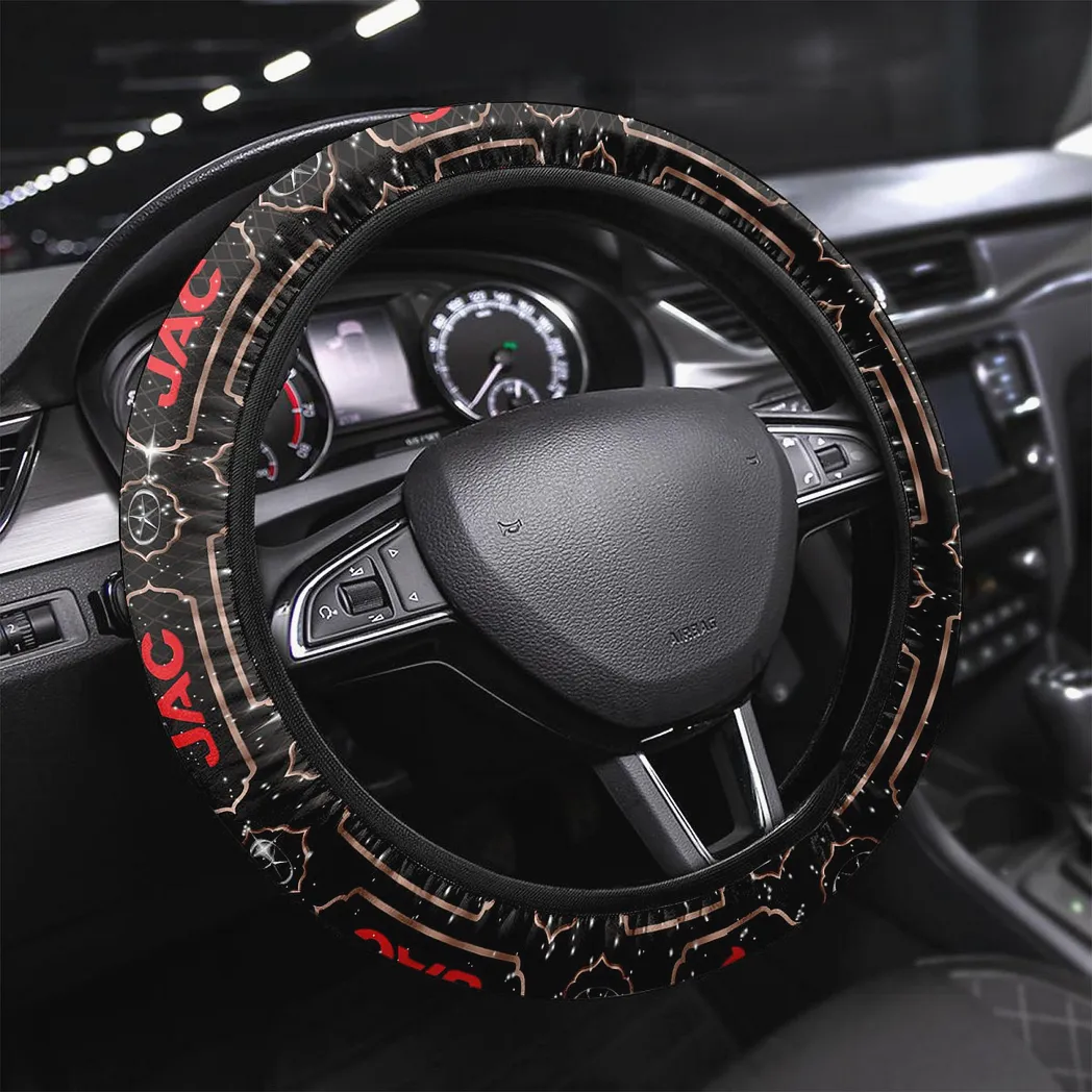 JAC Truck Steering Wheel Cover, Gift For JAC Truck Fan CAR146021725016 - Brown