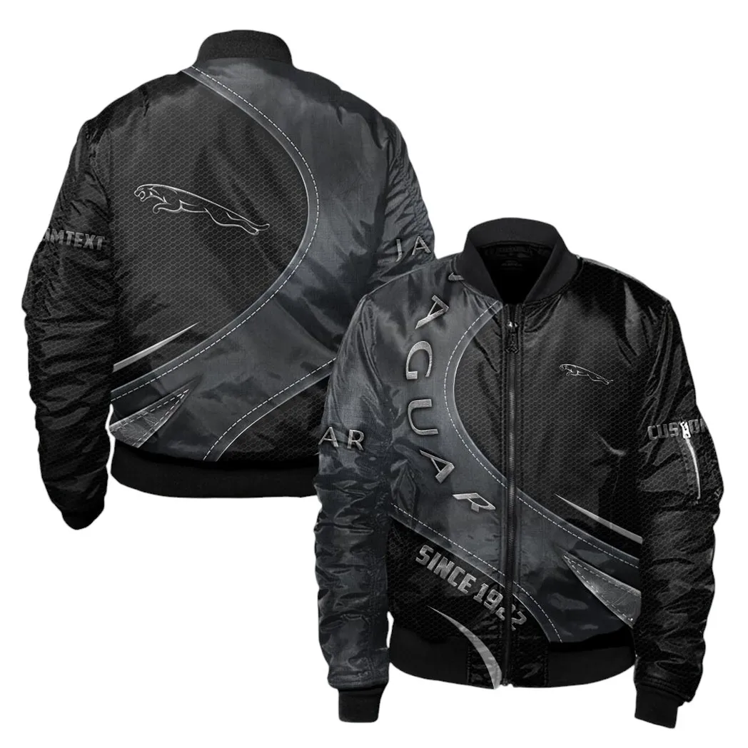 Jaguar Bomber Jacket, Gift For Jaguar Lovers, Gift For Him, Husband, Boyfriend CAR17102252526