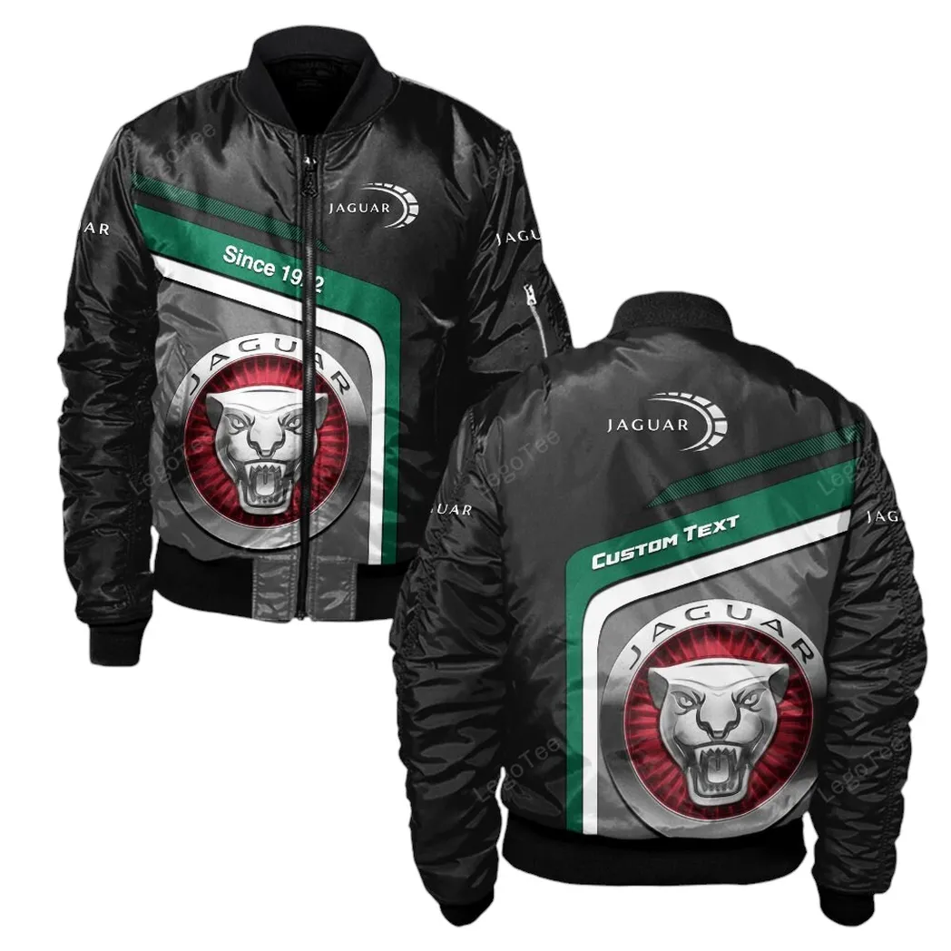 Jaguar Cars Bomber Jacket, Gift For Jaguar Cars Lovers, Gift For Him, Husband, Boyfriend CAR11103032537