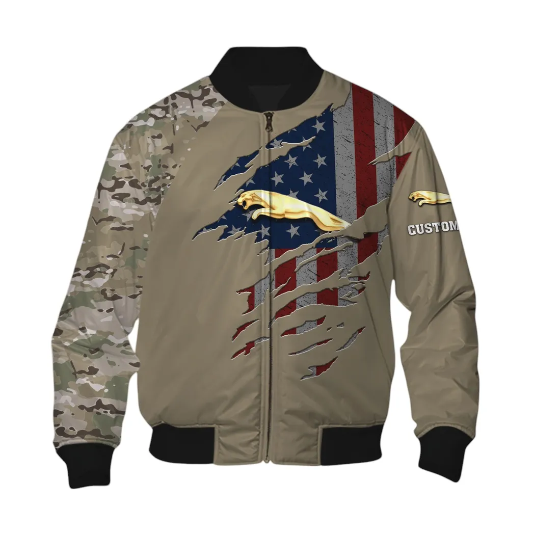 Jaguar Cars Bomber Jacket, Gift For Jaguar Cars Lovers, Gift For Him, Husband, Boyfriend CAR46021725049-6
