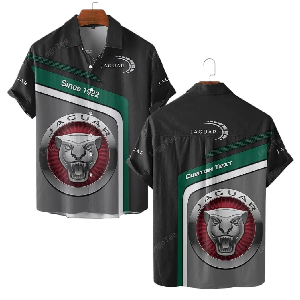 Jaguar Cars Hawaiian Shirt For Men, Gift For Jaguar Cars Lovers, Gift For Him, Husband, Boyfriend CAR11103032537