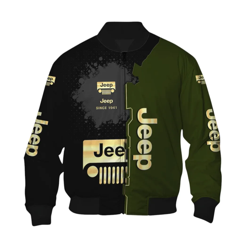 Jeep Bomber Jacket, Gift For Jeep Lovers, Gift For Him, Husband, Boyfriend CAR44021725044-6