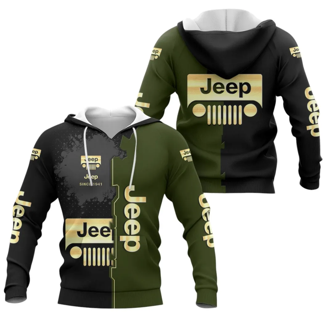 Jeep Hoodie, Gift For Jeep Lovers, Gift For Him, Husband, Boyfriend CAR44021725044-2