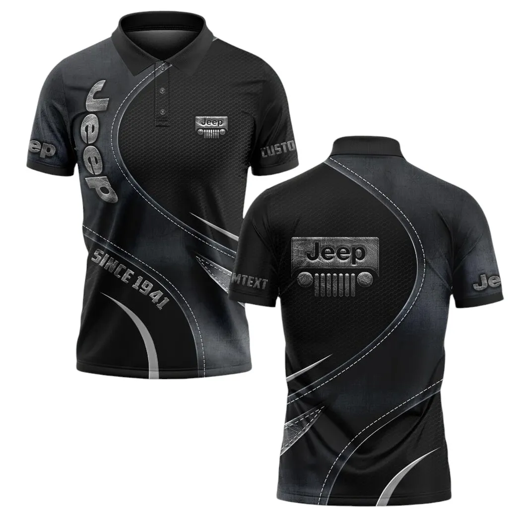 Jeep Polo Shirt, Gift For Jeep Lovers, Gift For Him, Husband, Boyfriend CAR17102252527