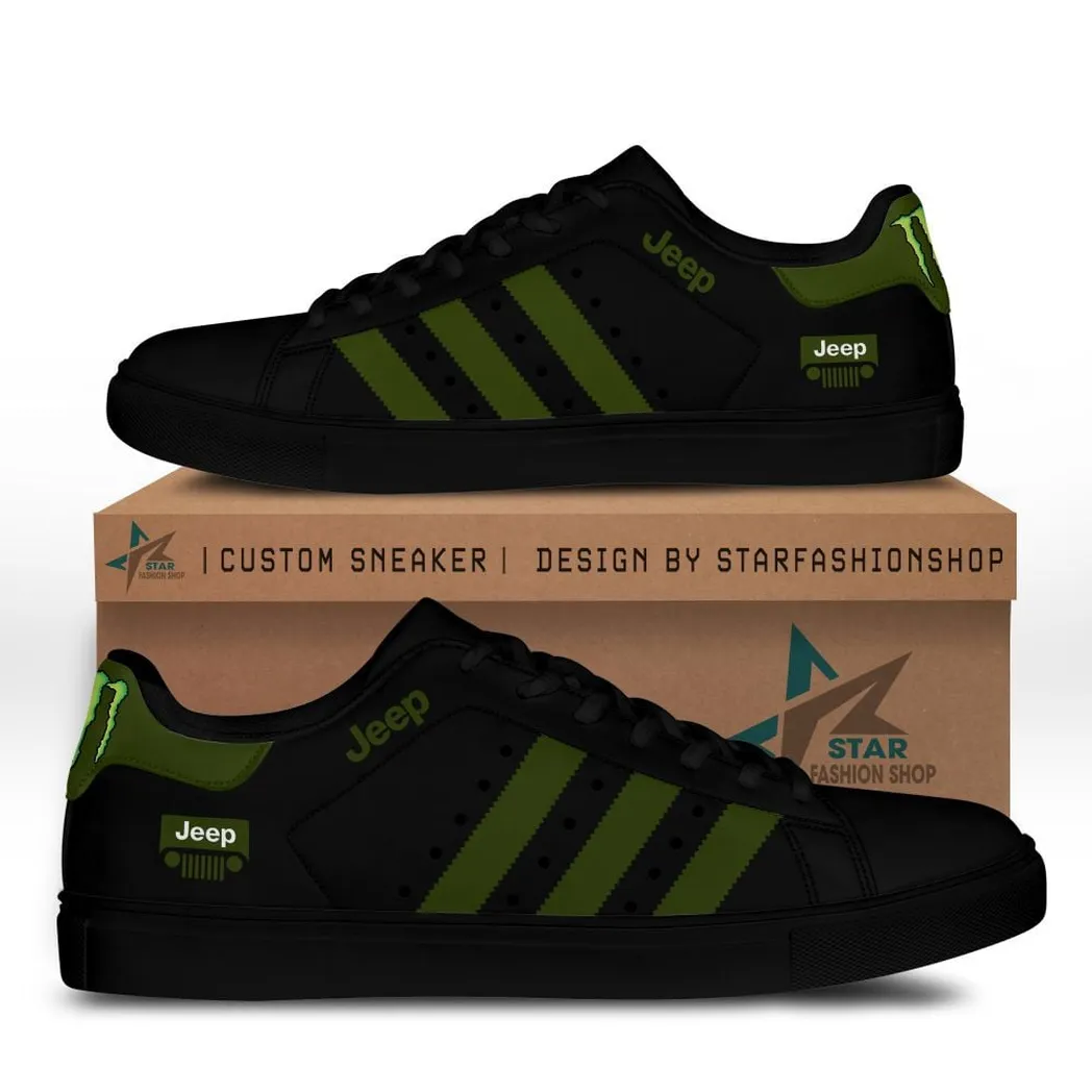Jeep Skate Shoes, Gift For Jeep Lovers, Gift For Him, Husband, BoyfriendCAR58021925063 - Black