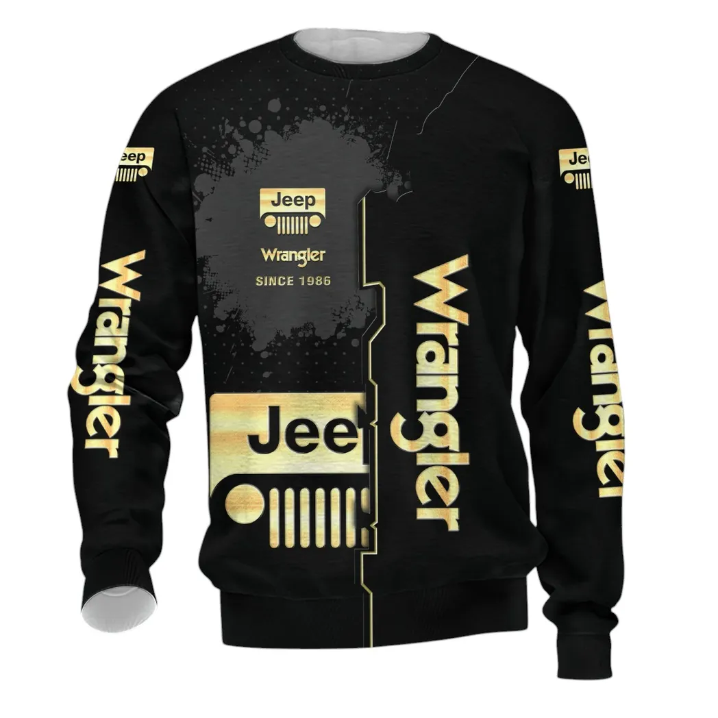 Jeep Wrangler Sweatshirt, Gift For Jeep Wrangler Lovers, Gift For Him, Husband, Boyfriend CAR44021725045-4