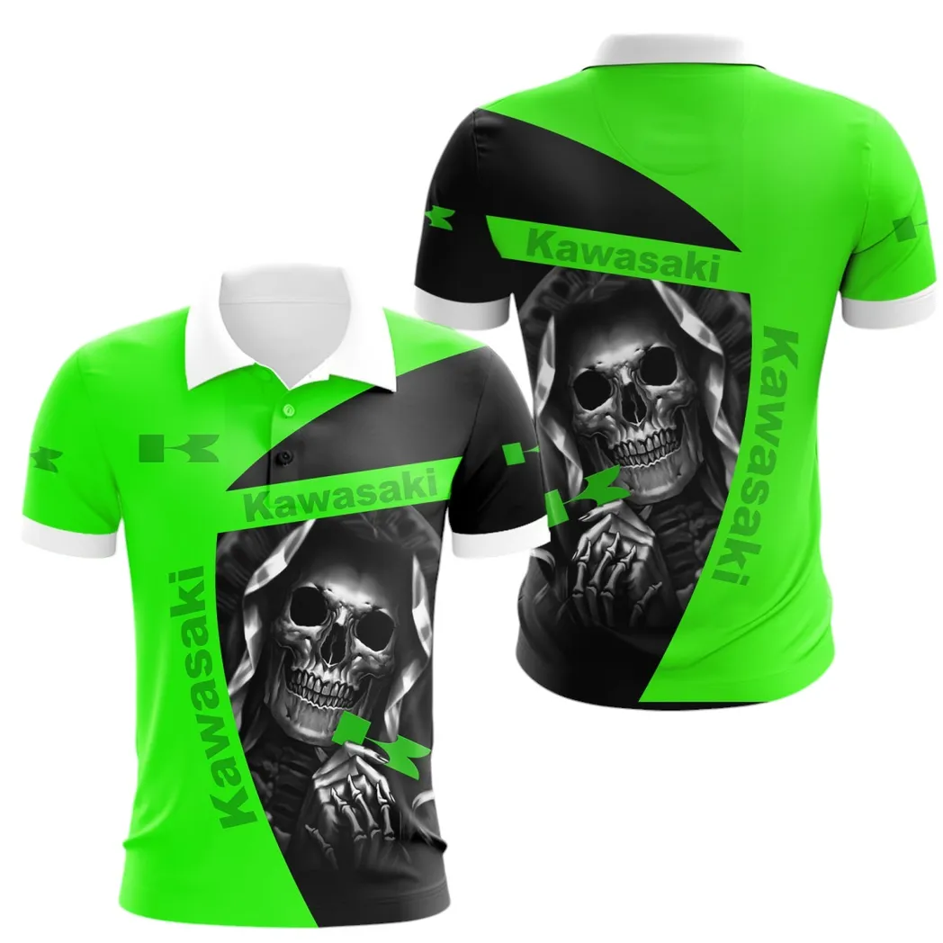 Kawasaki Polo Shirt, Gift For Kawasaki Lovers, Gift For Him, Husband, Boyfriend CAR6702212558