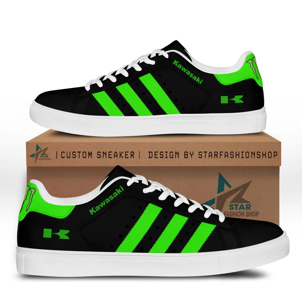 Kawasaki Skate Shoes, Gift For Kawasaki Lovers, Gift For Him, Husband, BoyfriendCAR58021925065 - White