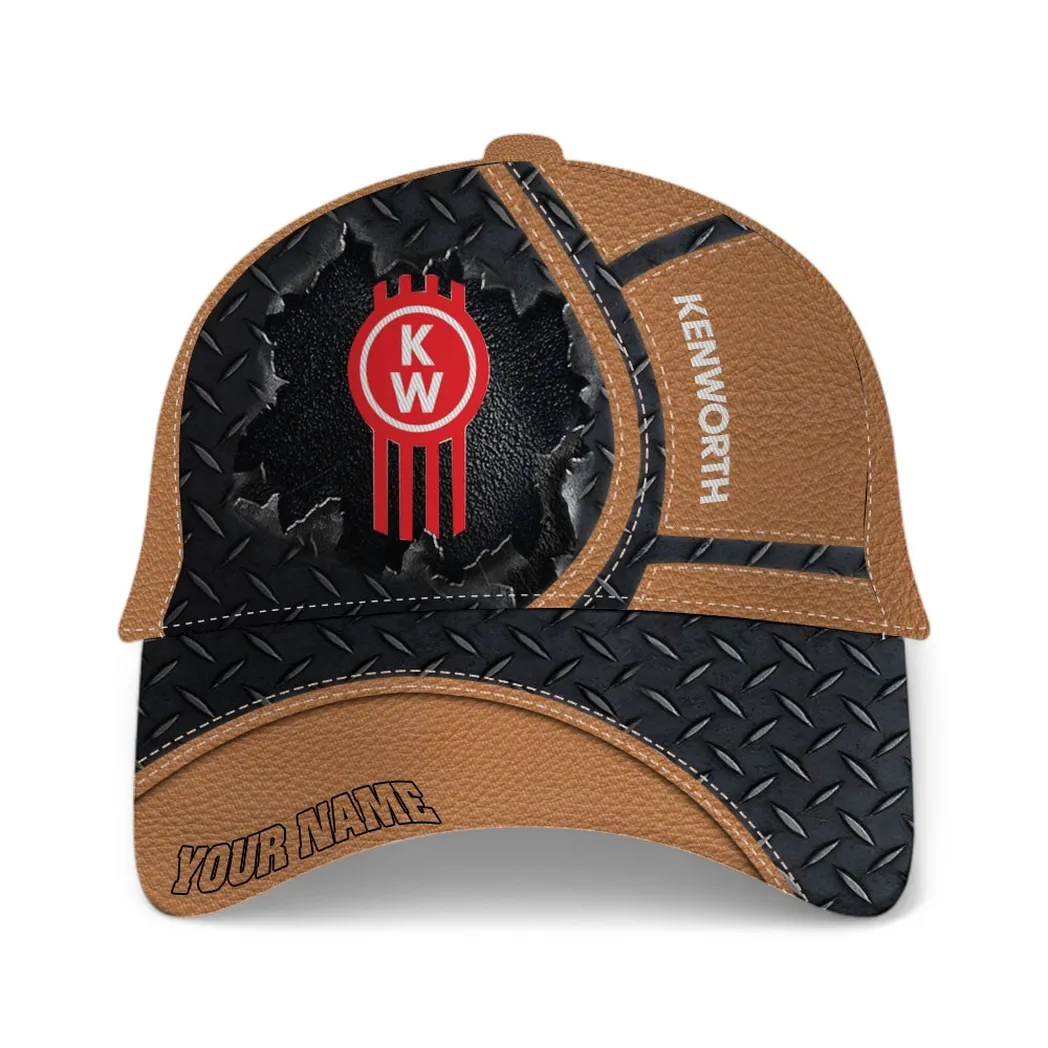 Kenworth Classic Cap, Gift For Kenworth Lovers, Gift For Him, Husband, Boyfriend - Brown CAR49021825038-3