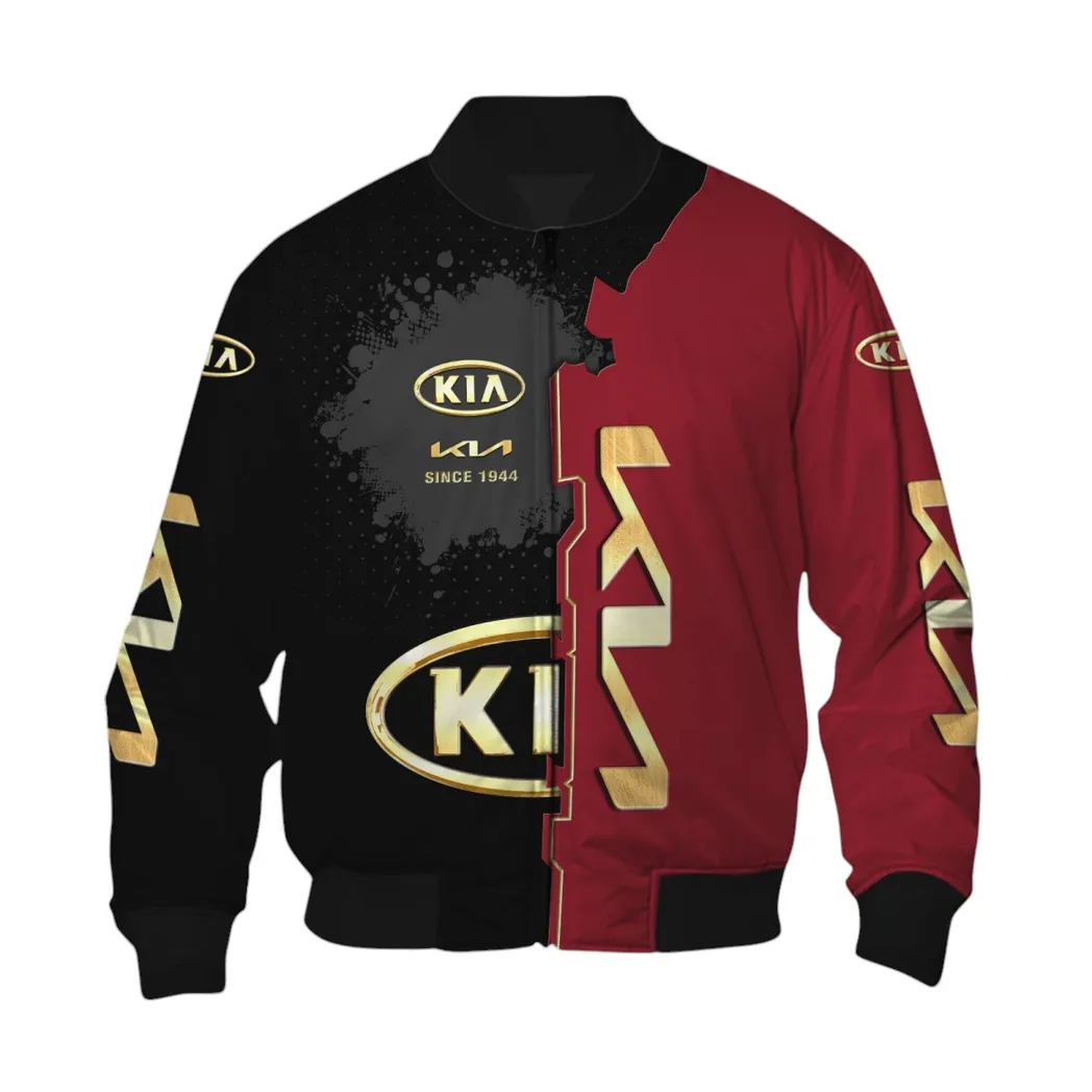 Kia Bomber Jacket, Gift For Kia Lovers, Gift For Him, Husband, Boyfriend CAR44021725047-6