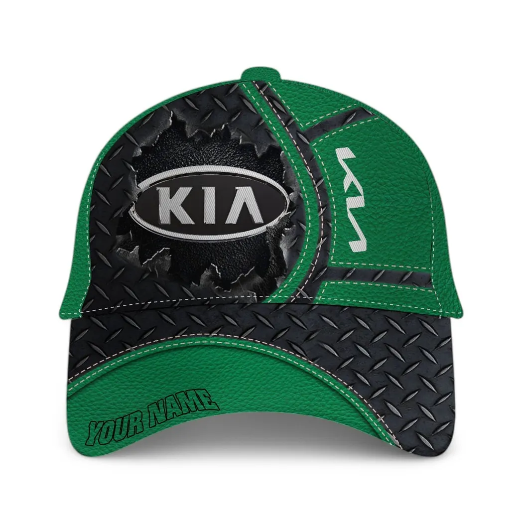 Kia Classic Cap, Gift For Kia Lovers, Gift For Him, Husband, Boyfriend - Green CAR49021825039-4