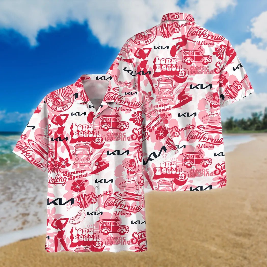 KIA Hawaiian Shirt For Men, Gift For KIA Lovers CAR201030725582
