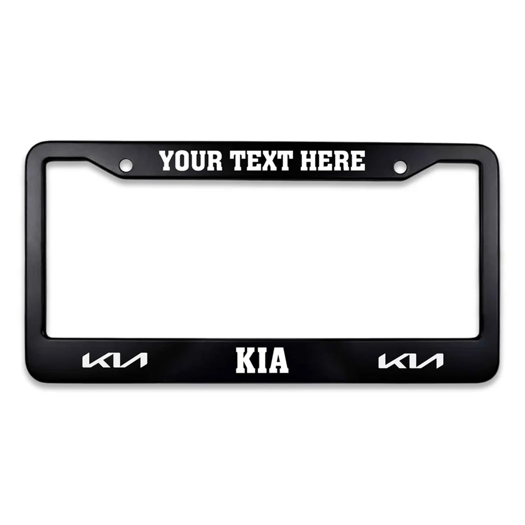 KIA License Plate Frame, KIA Accessory Gift For Car Lovers LPF01030425693 - Frame 02