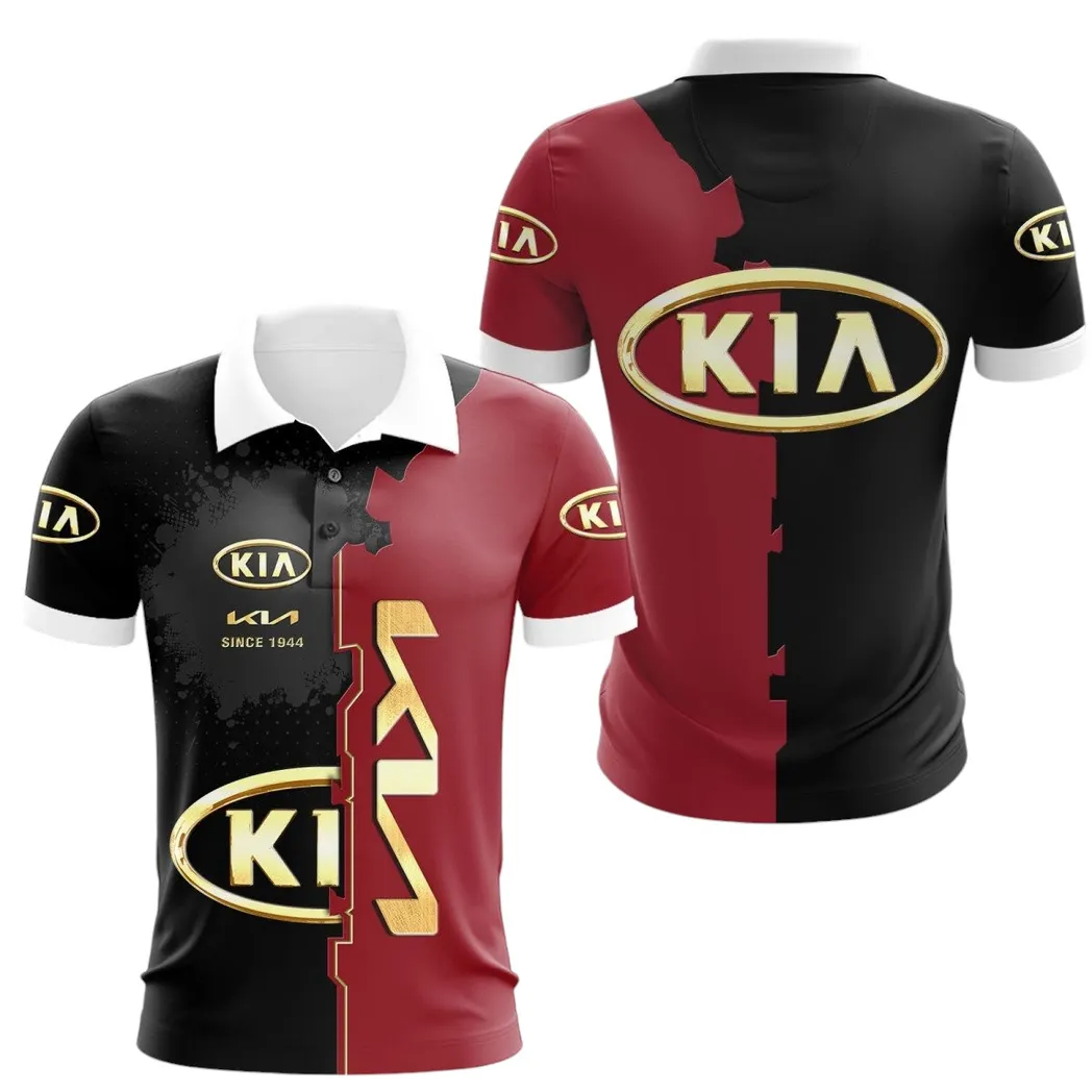 Kia Polo Shirt, Gift For Kia Lovers, Gift For Him, Husband, Boyfriend CAR44021725047-1
