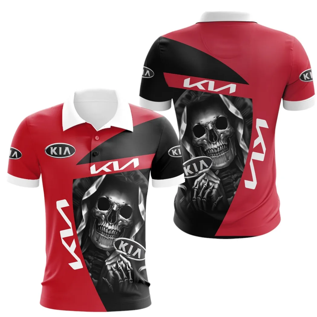 Kia Polo Shirt, Gift For Kia Lovers, Gift For Him, Husband, Boyfriend CAR6702212524