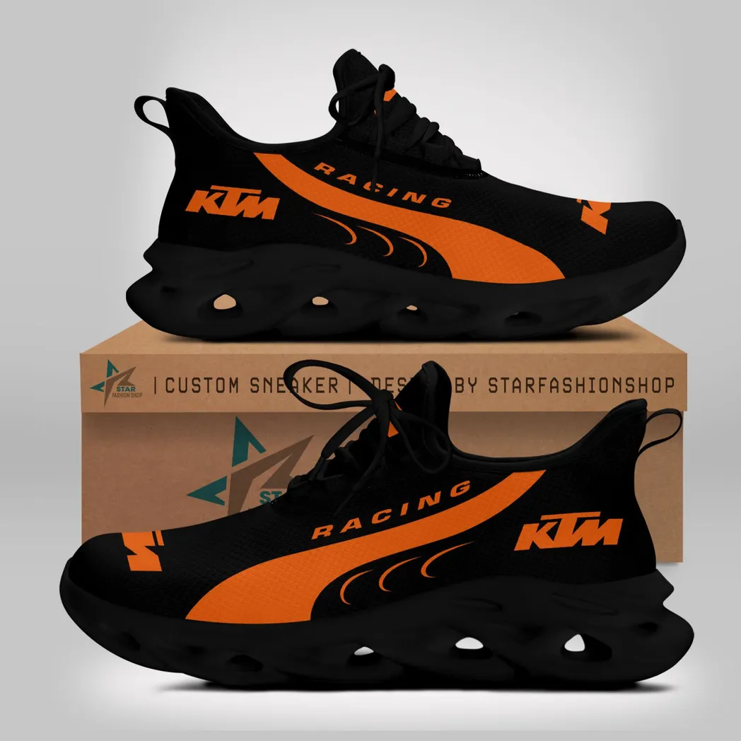KTM Racing Max Soul Shoes, Gift For KTM Racing Lovers, Gift For Him, Husband, Boyfriend CAR7802242541 - Black
