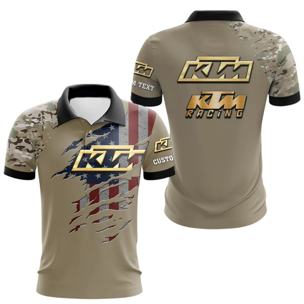 KTM Racing Polo Shirt, Gift For KTM Racing Lovers, Gift For Him, Husband, Boyfriend CAR46021725056-2