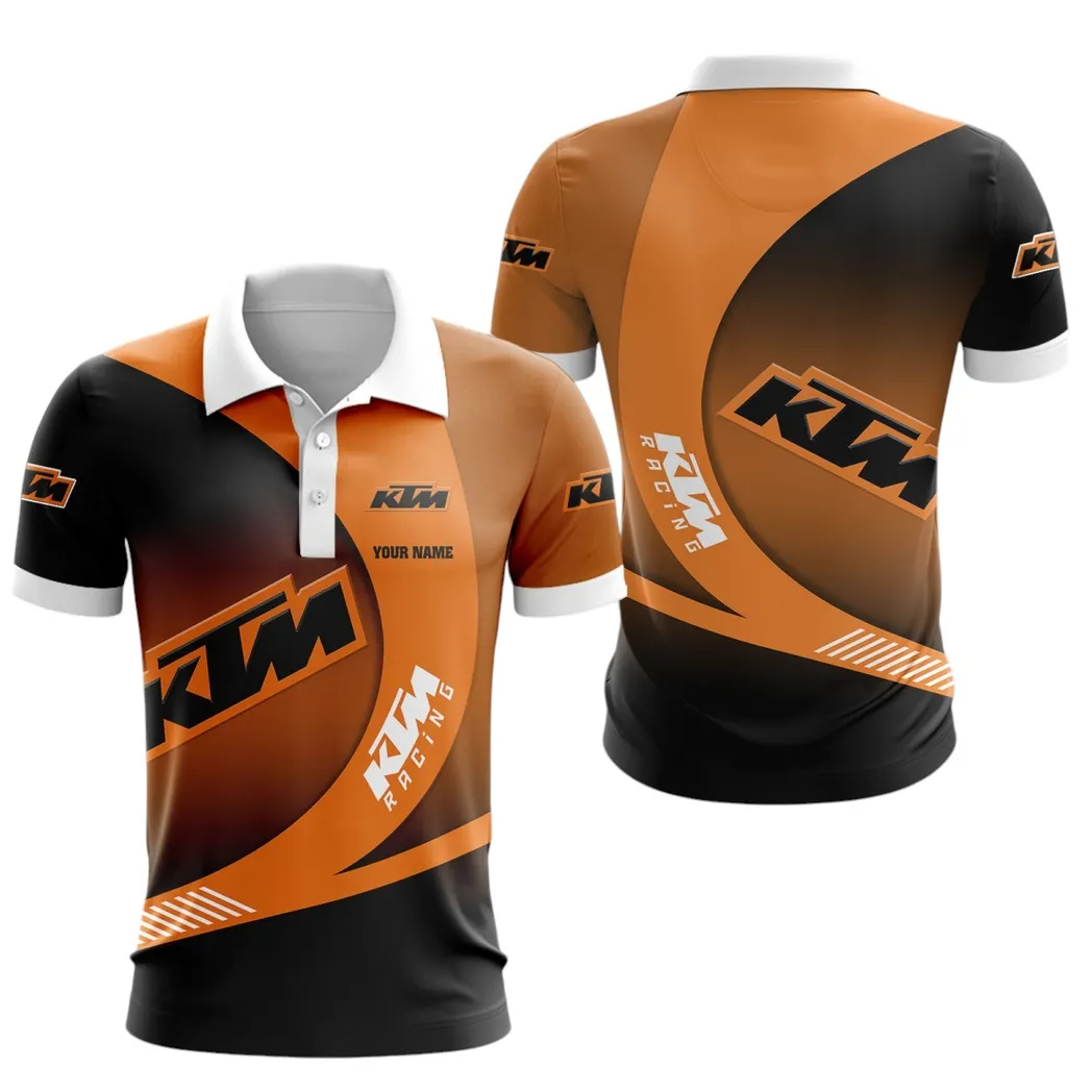 KTM Racing Polo Shirt, Gift For KTM Racing Lovers, Gift For Him, Husband, Boyfriend CAR7402222535