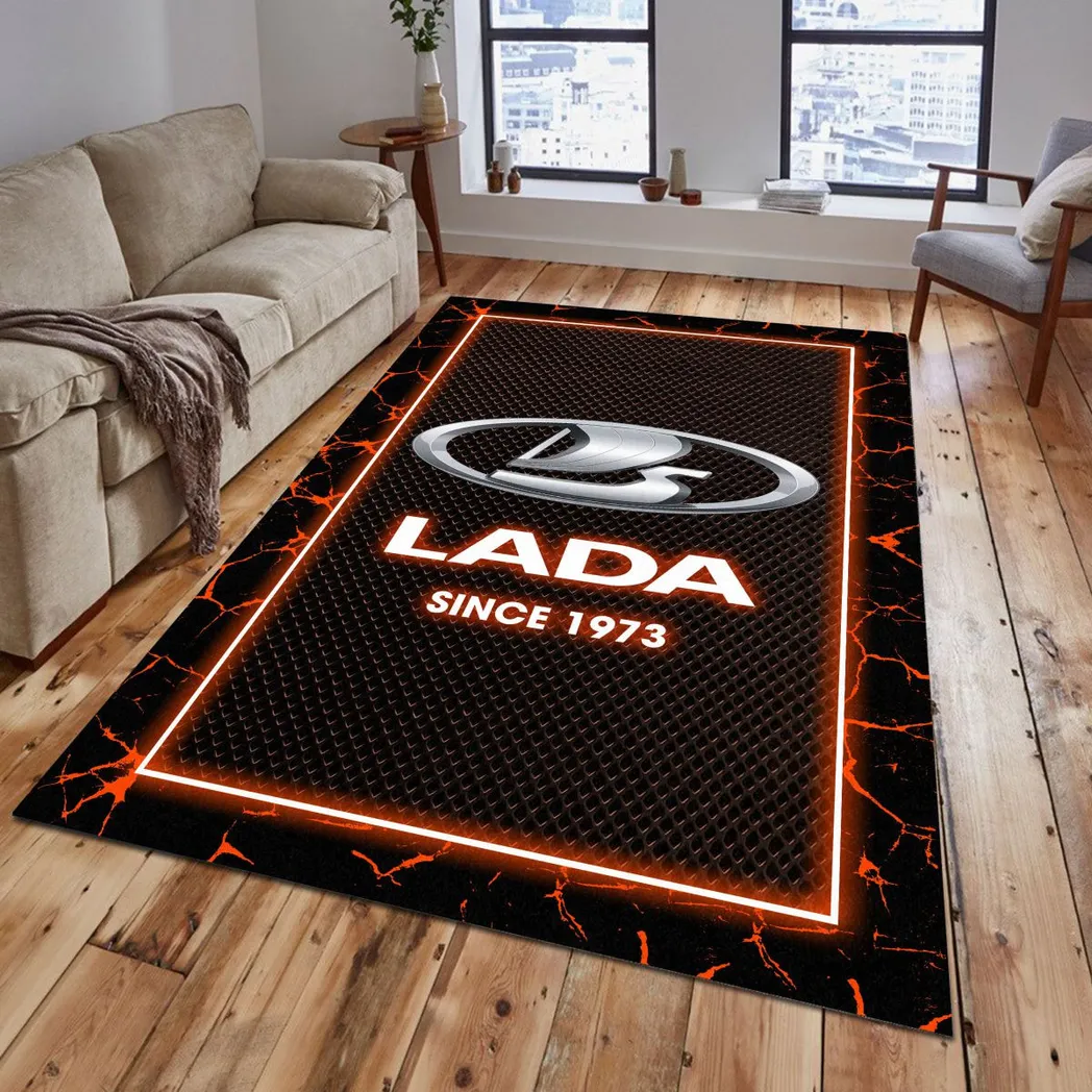 Lada Rug, Gift For Lada Lovers, Gift For Him, Husband, Boyfriend CAR5202192541 - Orange
